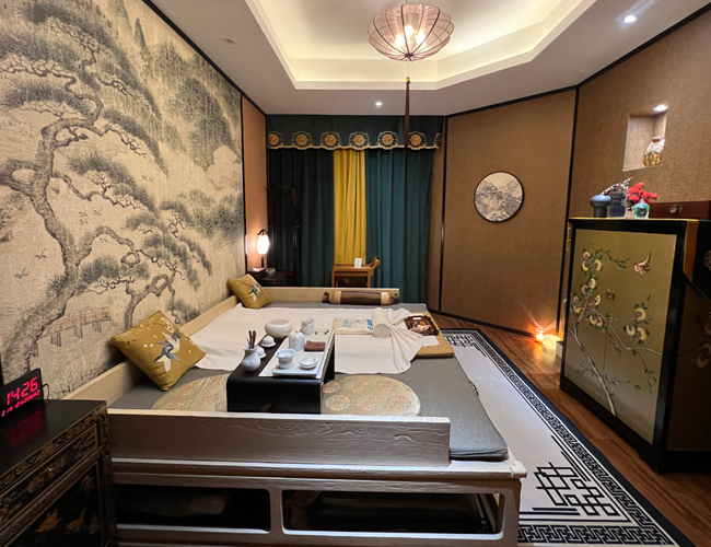 武汉硚口足疗减压会所环境展示（二）一种真挚的艺术生活态度